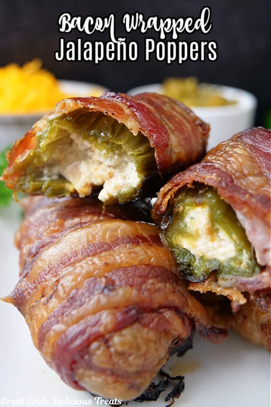 Easy Baked Bacon Wrapped Jalapeno Poppers: Crispy & Cheesy